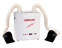 Handler Super Sucker Dust Collector System, No. 62 develops 225 CFM suction capacity through two