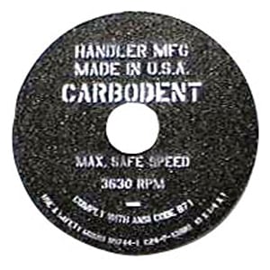 Handler Carbo-Dent 10" Model Trimmer Wheel COARSE