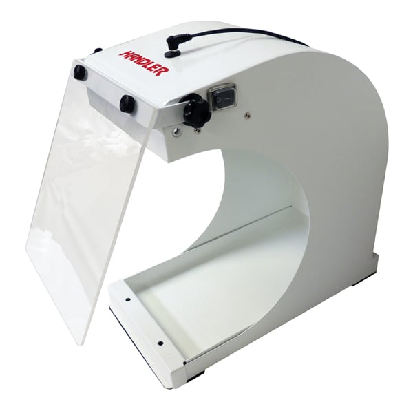 Handler 86D Splash Hood, Steel insert pan, Long-lasting LED light and side-mounted on/off switch