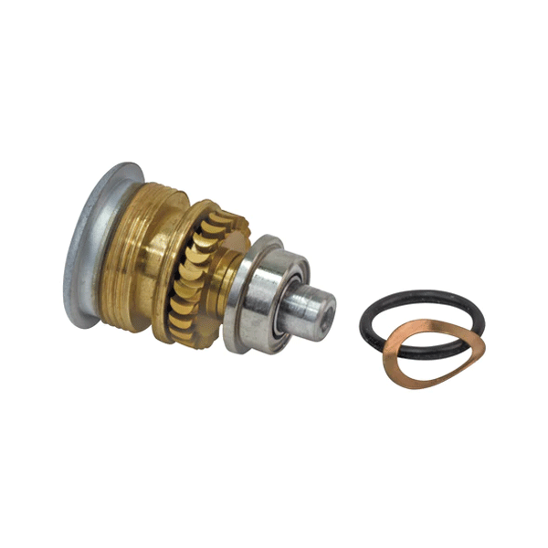 Hpp Midwest Quiet Air Screw Type Turbine with Cap Radial Contact, Single Turbine. The end cap