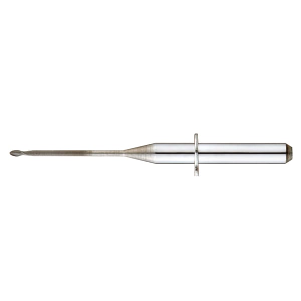 Hansong Milling Burs VHF Type-2 VDRB Series, R1*4*16*35 - Diamond Coated. Ball Ø: 1; Cut Length