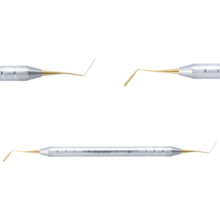 Fineness #MI Titanium Nitride Composite Instrument, 1/Pk. Features 0.17mm length. Designed