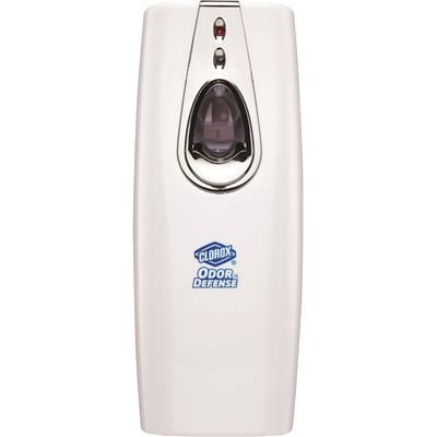 Clorox Odor Defense Wall Mount White Plastic Dispenser, Automatic Spray 6 oz. 10/case