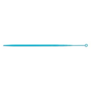 Healthlink Calibrated Nichrome Inoculating Plastic Disposable Loop, 10ul, Flexible, Lt. Blue, 25