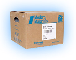 Modern Materials Die Stone Die Stone - Type IV, Peach, 25 Lb.Box. #50046674