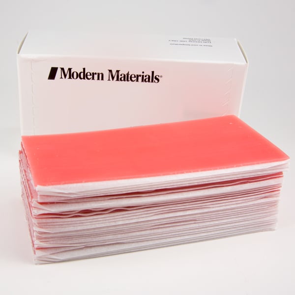 Modern Materials Base Plate Wax - #3 Pink, 1 Lb. Box