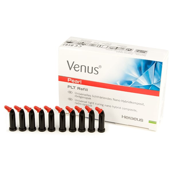 Venus Pearl PLT Refill ODC (Opaque Dark Chromatic) 10/Bx. Universal Nano-hybrid Composite
