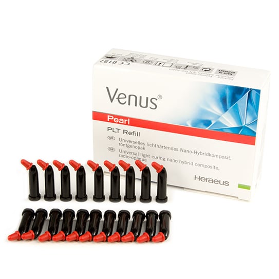 Venus Pearl PLT Refill A2 20/Bx. Universal Nano-hybrid Composite, Light-Cure, Radiopaque. 20 - .2