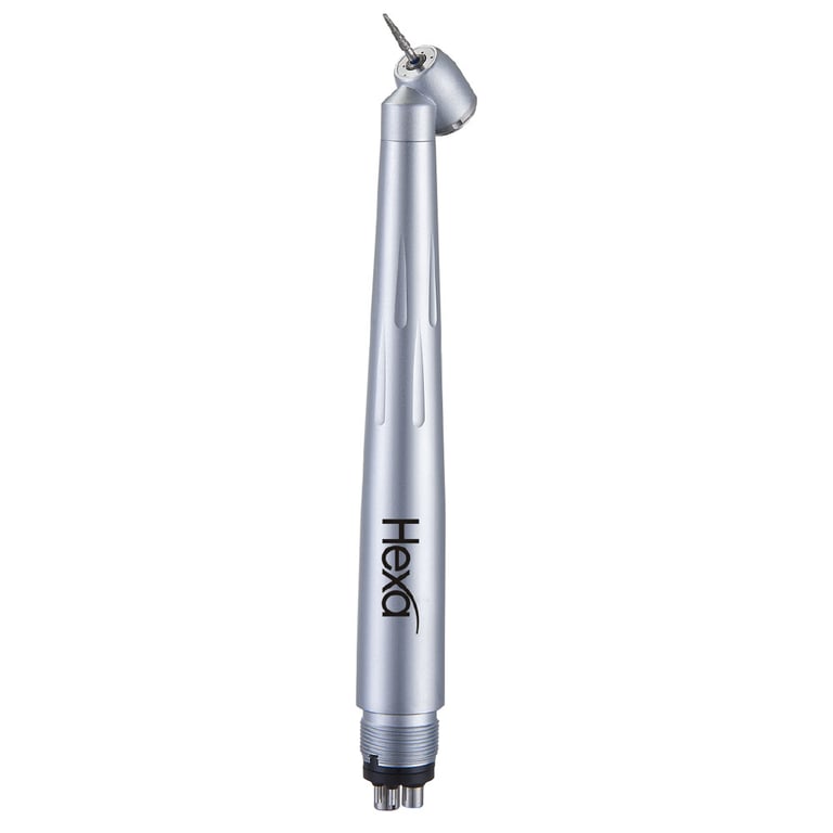 Hexa 45-Degree High-Speed Handpiece, 4-Port Water Spray, Single Handpiece. Turbo surgical 45