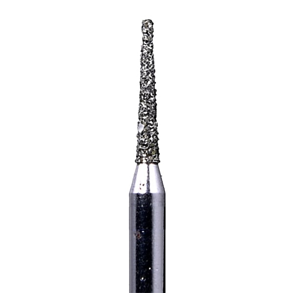 House Brand FG 852.010M Round End Taper, Medium Grit Diamond Burs, 10/Pk