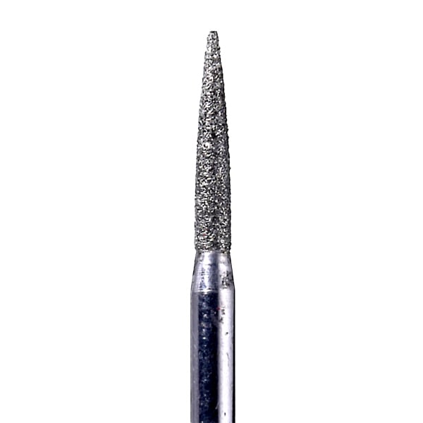 House Brand FG 862.014F Flame Shaped, Fine Grit Diamond Burs, 10/Pk