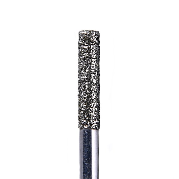 House Brand FG 837.018C Cylinder Flat End, Coarse Grit Diamond Burs, 10/Pk
