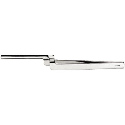 House Brand Articulating Paper Forceps, Miller Type Stainless Steel, Straight, Serrated