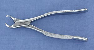 House Brand #23S Cowhorn lower 1st and 2nd molar surgical forceps