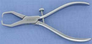 House Brand Baade Crown Removing Pliers. For manual removal of permanent crowns