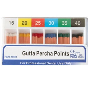 House Brand #15-40 assorted Gutta Percha Points S