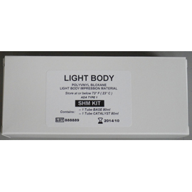 House Brand VPS Impression Material Light Wash Tubes, Easy to mix and clean up, Tasteless