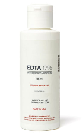 House Brand EDTA 17% concentration solution, 125 ml bottle