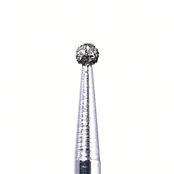 House Brand FG 801.014C Round, Coarse Grit Diamond Burs, 10/Pk