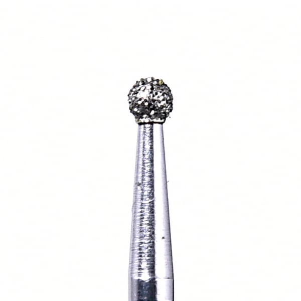 House Brand FG 801.016C Round, Coarse Grit Diamond Burs, 10/Pk