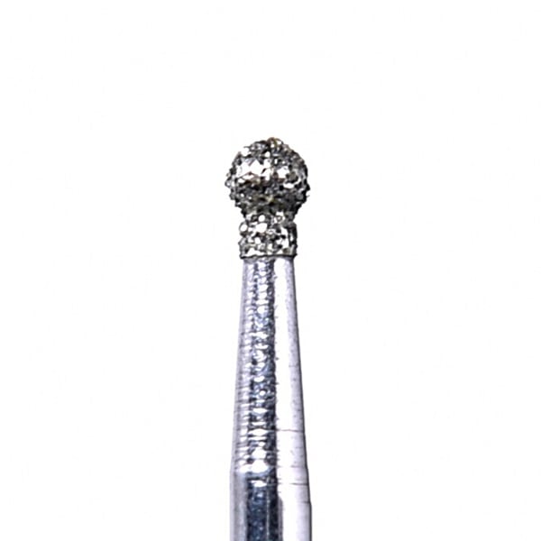 House Brand FG 802.016C Round with Neck, Coarse Grit Diamond Burs, 10/Pk
