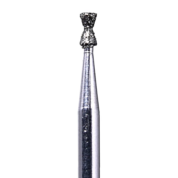 House Brand FG 813.014M Inverted Cone, Medium Grit Diamond Burs, 10/Pk