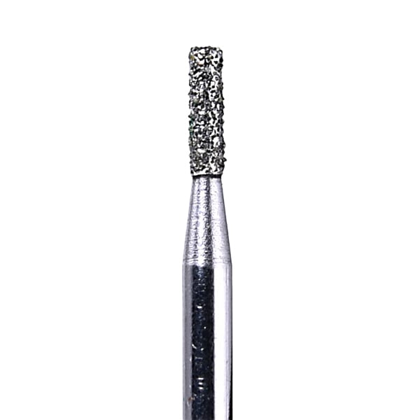 House Brand FG 835.012C Cylinder Flat End, Coarse Grit Diamond Burs, 10/Pk