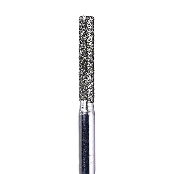 House Brand FG 837.014C Cylinder Flat End, Coarse Grit Diamond Burs, 10/Pk