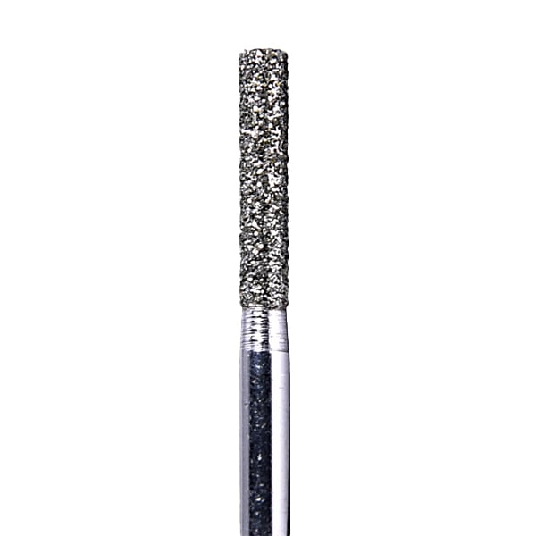 House Brand FG 837.016M Cylinder Flat End, Medium Grit Diamond Burs, 10/Pk