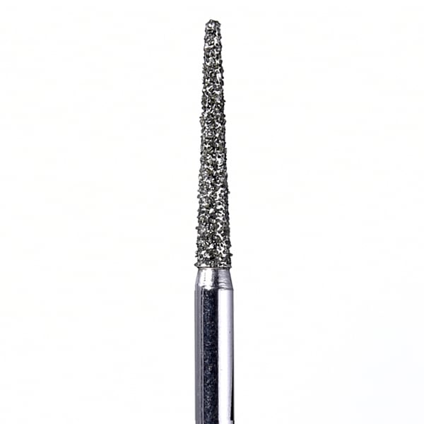 House Brand FG 850.014SC Round End Taper, Super Coarse Grit Diamond Burs, 10/Pk