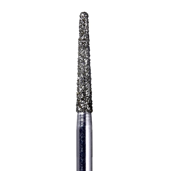 House Brand FG 856L.016SC Round End Taper, Super Coarse Grit Diamond Burs, 10/Pk