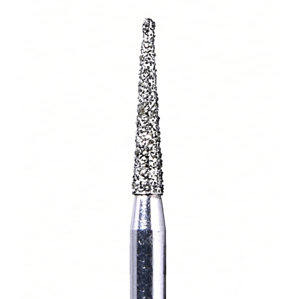 House Brand FG 858.014C Needle Shaped, Coarse Grit Diamond Burs, 10/Pk