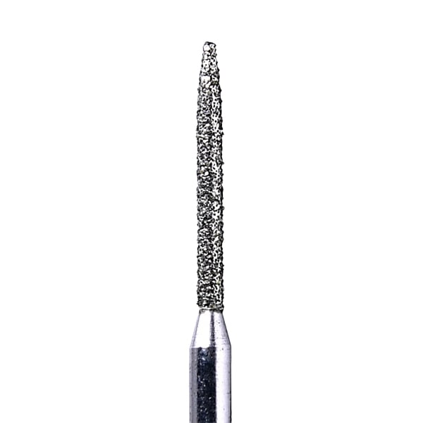 House Brand FG 863.010M Flame Shaped, Medium Grit Diamond Burs, 10/Pk