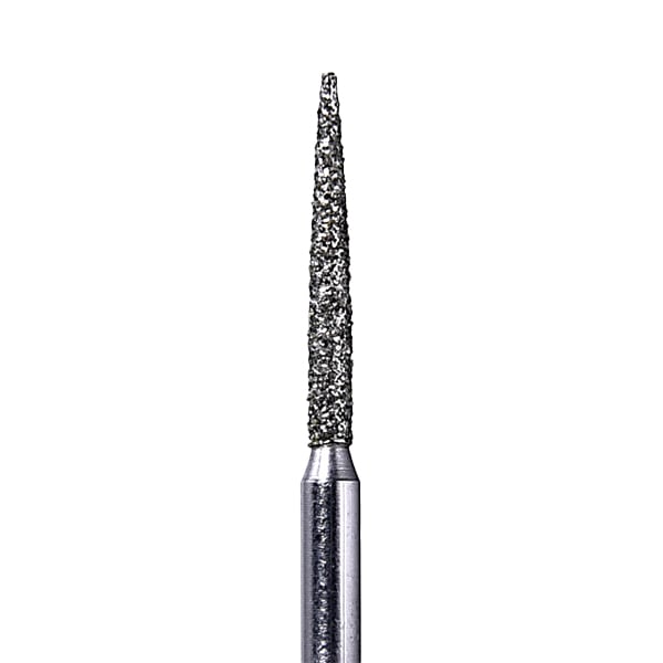 House Brand FG 863.012M Flame Shaped, Medium Grit Diamond Burs, 10/Pk