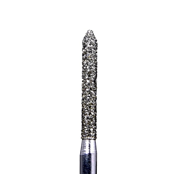 House Brand FG 886.014C Cylinder Beveled End, Coarse Grit Diamond Burs, 10/Pk