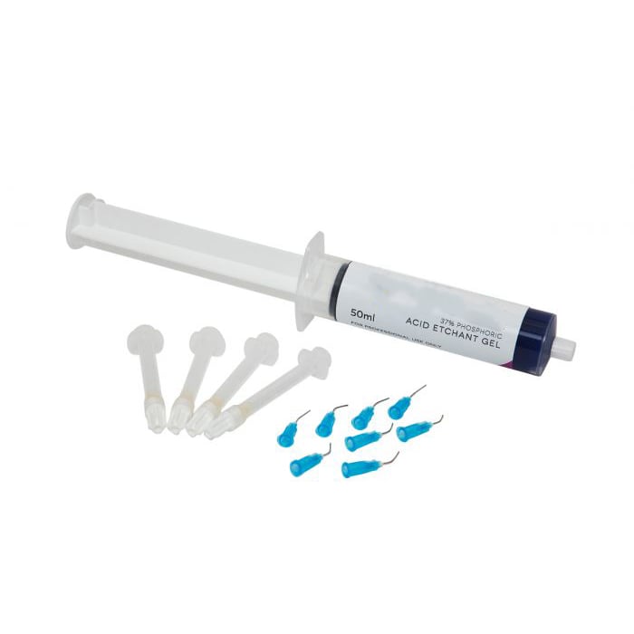 House Brand Bulk 50ml Syringe - 38% Phosphoric Acid Etching Gel: 1 - 50ml Syringe and Applicator