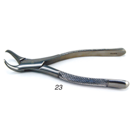 House Brand #23 Cowhorn Surgical Forceps, Universal, for 1st and 2nd lower molar