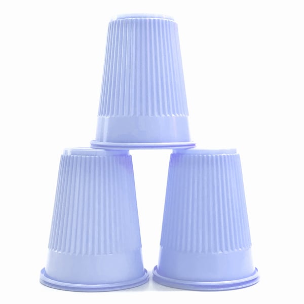 House Brand Lavender 5 oz. Plastic Cups, Case of 1000
