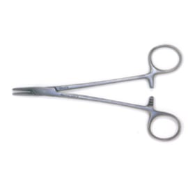 House Brand 6" Stainless Steel Needle holder, 1/Pk. Eliminate needle rotation during suturing