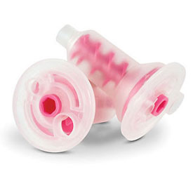 House Brand Dynamic Mixing Tips, Red - New Style, 50/Pk