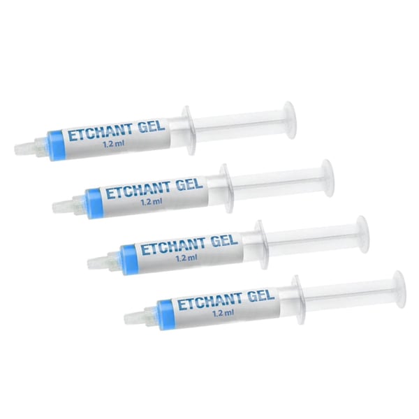 House Brand Etching gel - 38% Phosphoric Acid, Kit: 4 - 1.2 mL Syringes. *Compare to Pulpdent