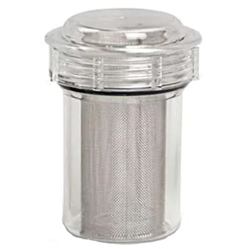 House Brand Evacuation Trap #2200 central suction evacuation trap, 2.75"W x 3.625"H, fits models