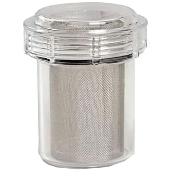 House Brand Evacuation Trap #2300 central suction evacuation trap, 3.5"W x 4.375"H, fits DentalEZ