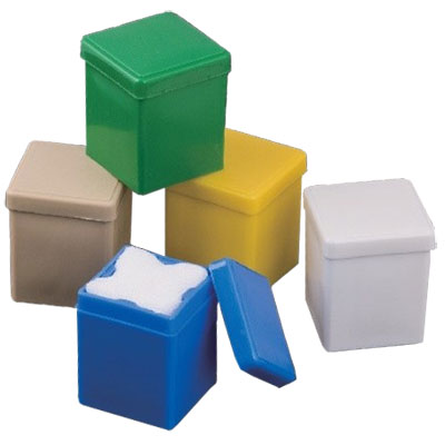 House Brand Gauze Sponge Dispenser / Holder 2" x 2", Green