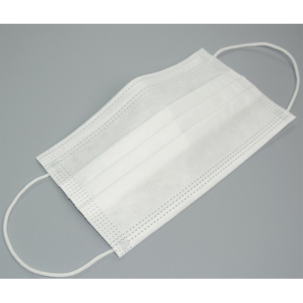 House Brand White ear-loop face mask, box of 50 masks