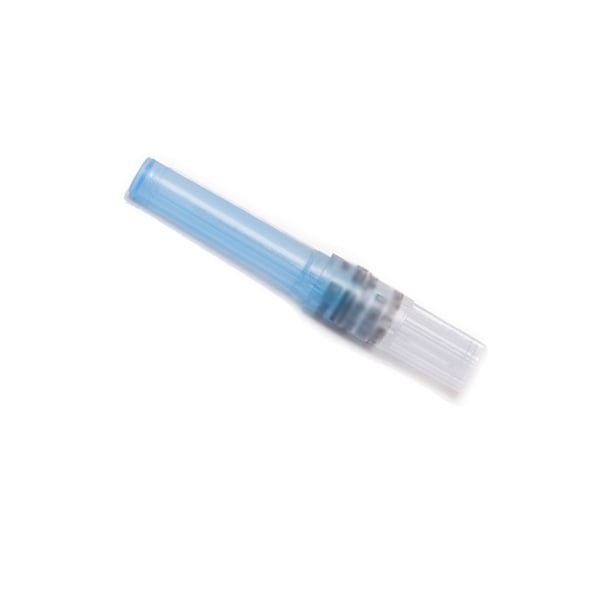 House Brand Disposable Dental Needle, Blue Plastic Hub, 30 Gauge, Short. Box of 100 Needles