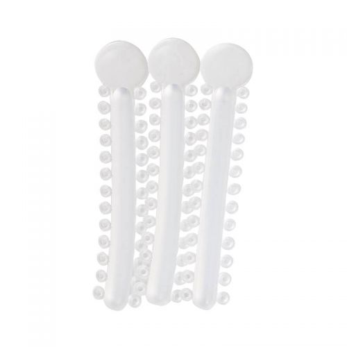 House Brand Ligature Ties Clear 1040/Bag