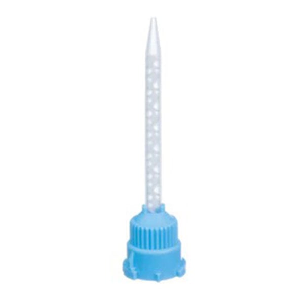 House Brand Crown and Bridge Material Mixing Tips, Blue (White inside), 30/Pk. For use