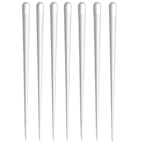 House Brand Medium Absorbent Paper Points, White. Box of 200 Points