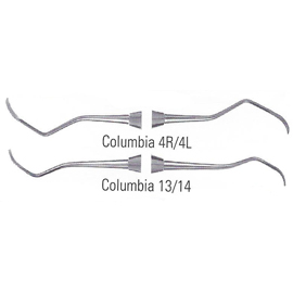 House Brand #13/14 Columbia Curette with 1/4" Round Handle